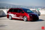 Toyota Sienna by Vossen on Vossen Wheels (VFS6) 2017 года
